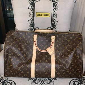 Louis Vuitton Monogram Keepall 55 Bandouliere